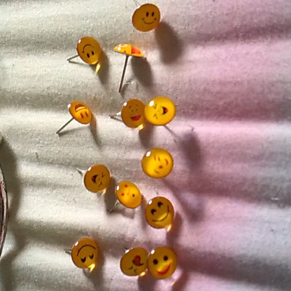 Emoji earrings